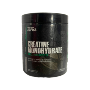 Limitless-Alpha-Creatine-Monohydrate-Micronized-60Serv.-300G Limitless Alpha Creatine Monohydrate Micronized Powder